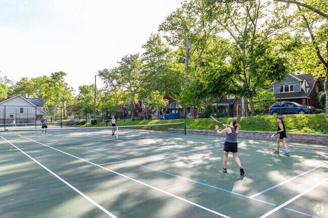 Serve up some fun at Koenig Field in Edgewood.