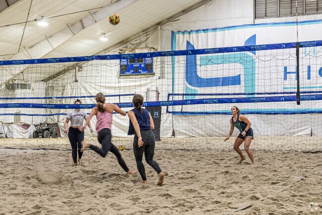 Highline Arena in Hazlet is the only indoor volleyball court in NJ.