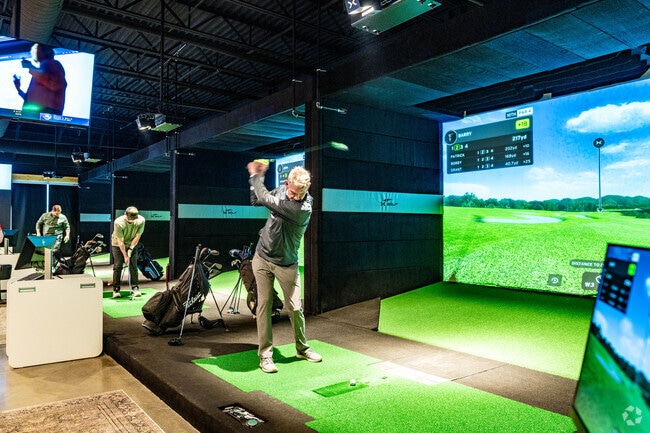 XGolf is a VR golf range in the Rolling River neighborhood.