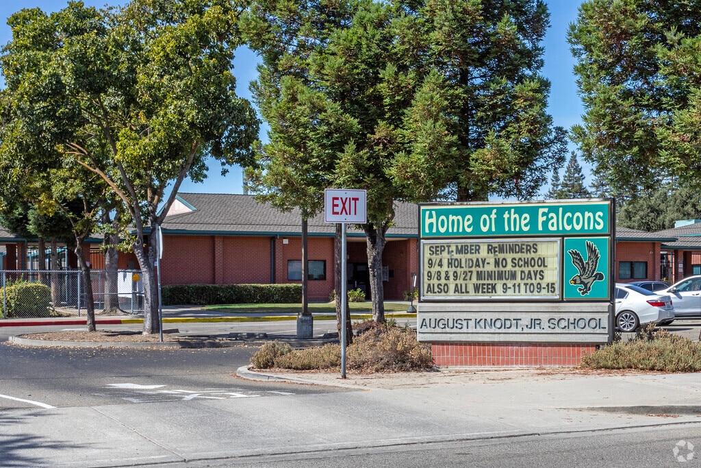 August Knodt Elementary School serves grades K-8 in Stockton.