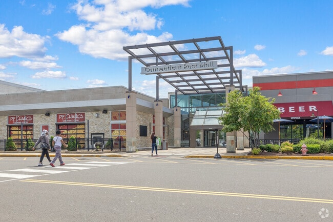 The Connecticut Post Mall is a popular destination for shopping and dining in Orange.