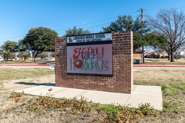 Lakeview Middle School in The Colony.
