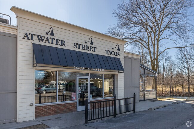 Atwater Street Tacos in Flat Rock serves tasty tacos along the Huron River.