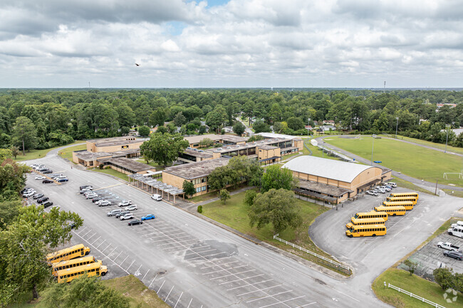 Grover C. Fields Middle School is part of the Crave County School System.
