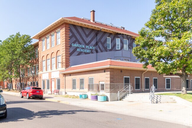 Younger students may start their educations at Garden Place Elementary School in Globeville.