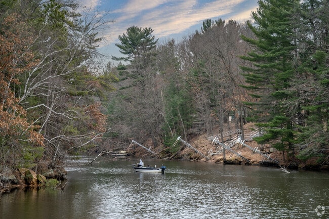 Fishing is a popular recreational activity on Lake Wissota.