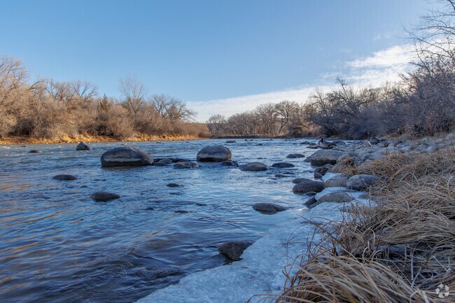 The Animas River is one of the three rivers that flows through Farmington.