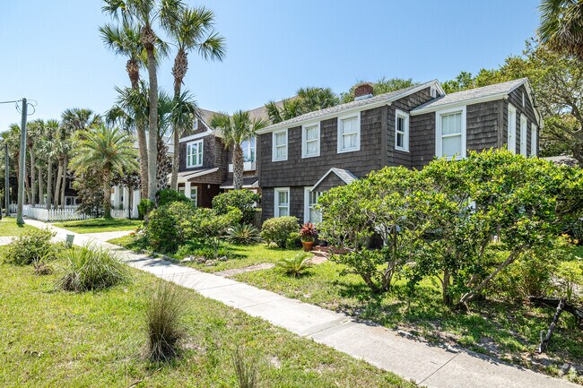 Two-story homes are a common choice in Atlantic Beach.