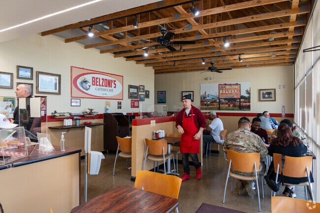 Belzonis is a local Italian restaurant, close to residents of White Settlement.