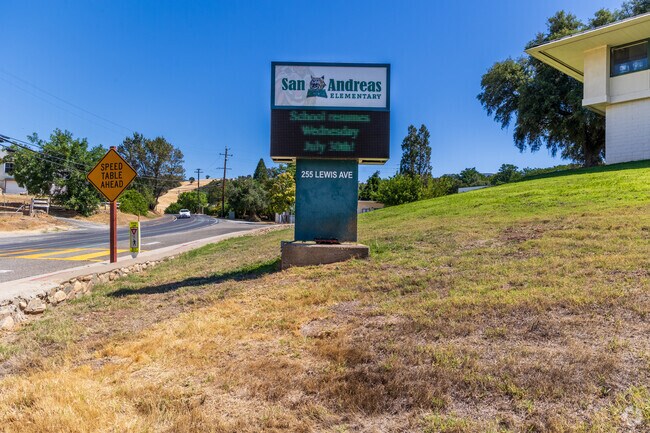 Welcome to San Andreas Elementary School in San Andreas, Ca.