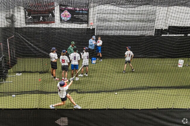 Work on your swing in one of the indoor tunnels at Volusia Sports Center near Tuscany Woods.