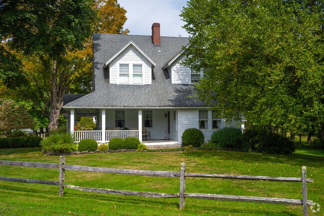 Open terrain means large lot sizes and spacious porches in Cornwall.