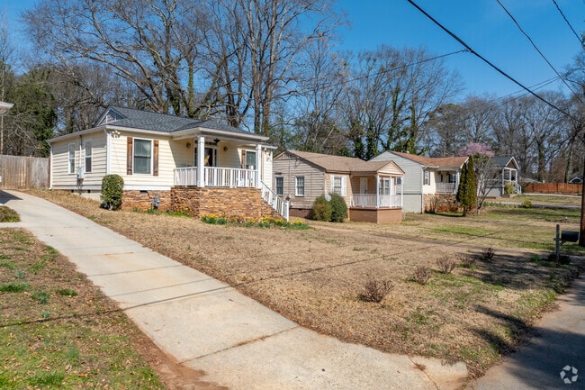 Southeast Atlanta includes many bungalow homes.