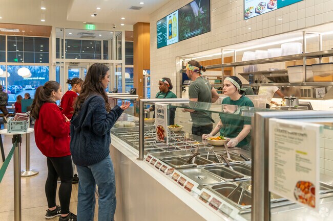 Sweetgreen provides a quick and healthy meal for residents from the Angell neighborhood.