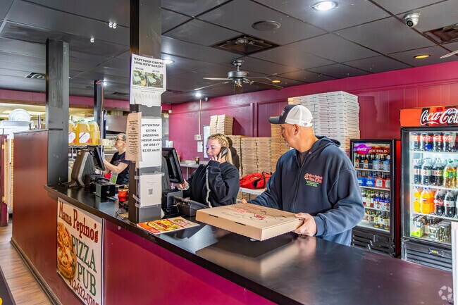 Mama Pepino's Pizza & Pub in Glassport will take care of you.