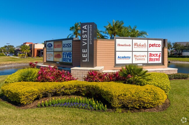 Shop for everything you need or want at the Lee Vista neighborhood's Lee Vista Promenade.