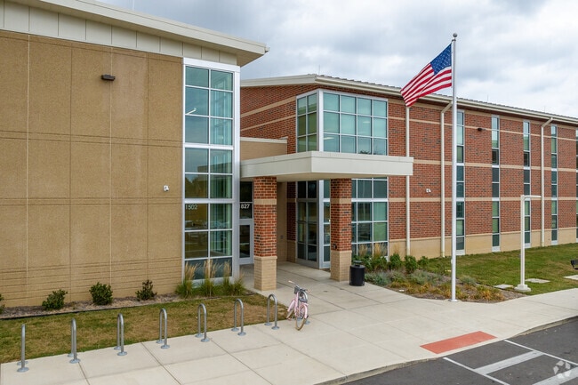 South Franklinton students head to C+ rated Finland Middle School.