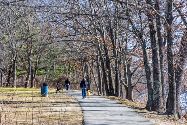 West End residents can enjoy a stroll along the Merrimack River on the many nearby trails.