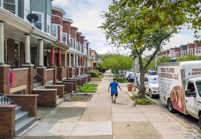 Harwood is a walkable community.