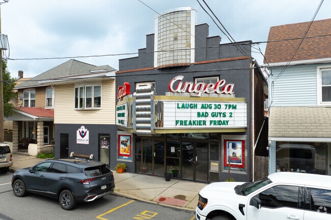The Angela Theatre in Coaldale features movies, drone soccer and VR gaming.