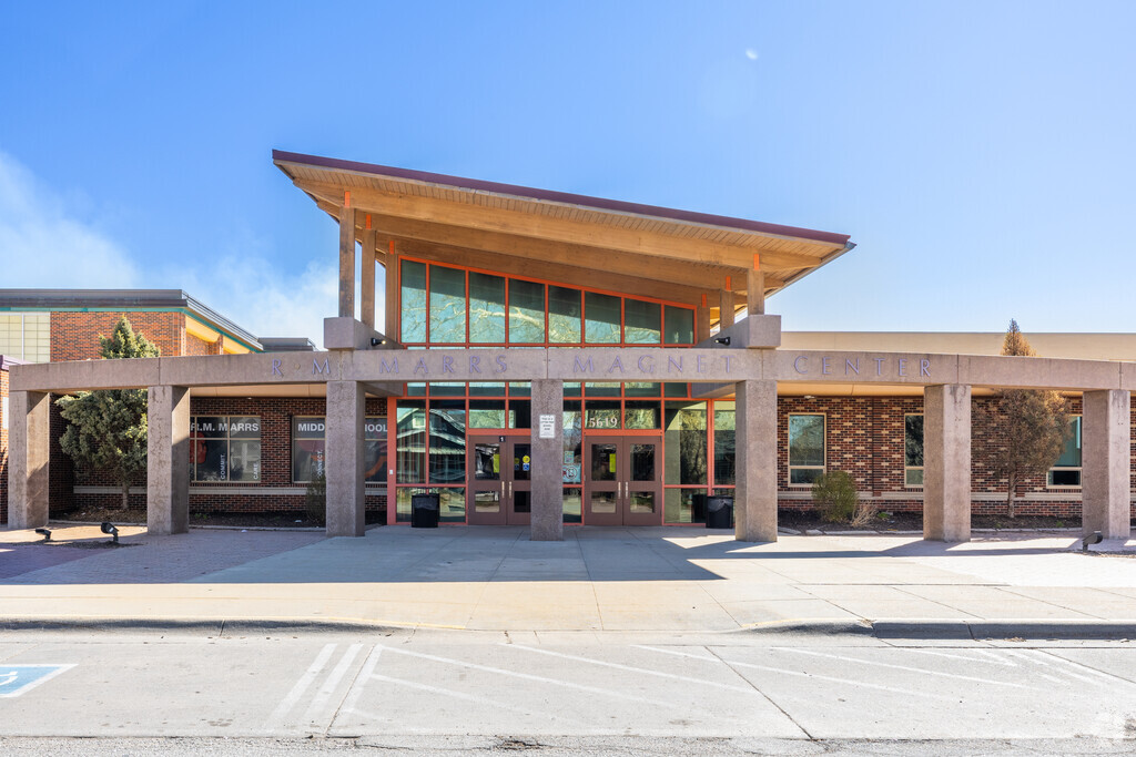 R.M. Marrs Magnet School serves students from 6th thru 8th grades.