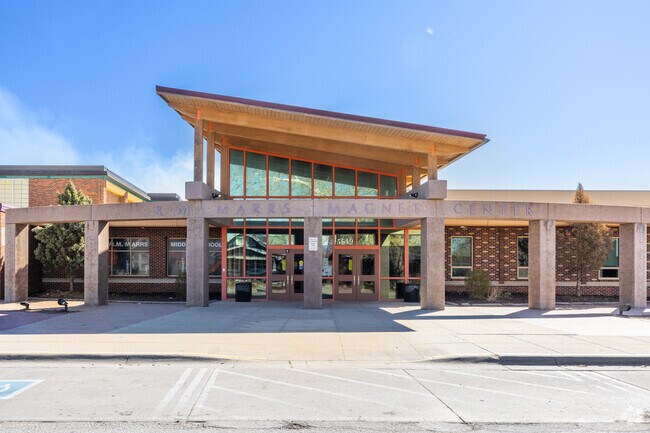 R.M. Marrs Magnet School serves South Central Omaha students from 6th through 8th grades.