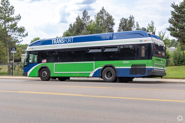 Parkwood has several Transfort bus routes.