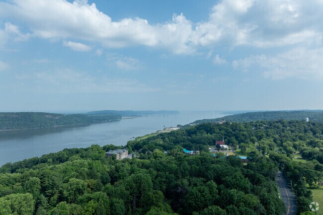 The Orchard School is nestled alongside the Hudson River.