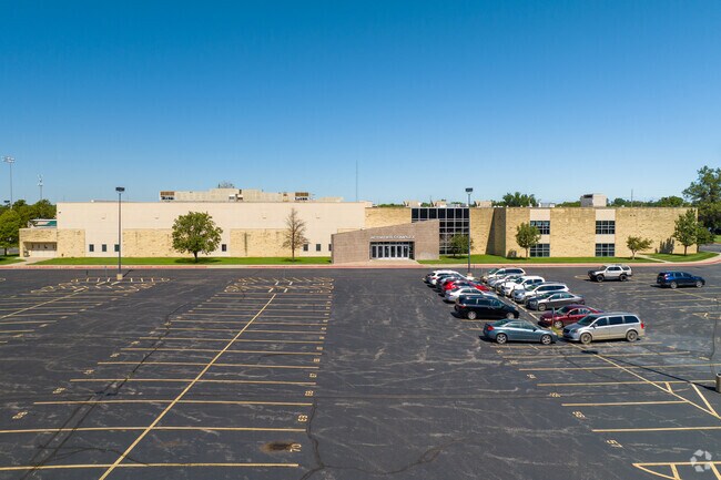 This is the side of Bishop Carroll Catholic High School.