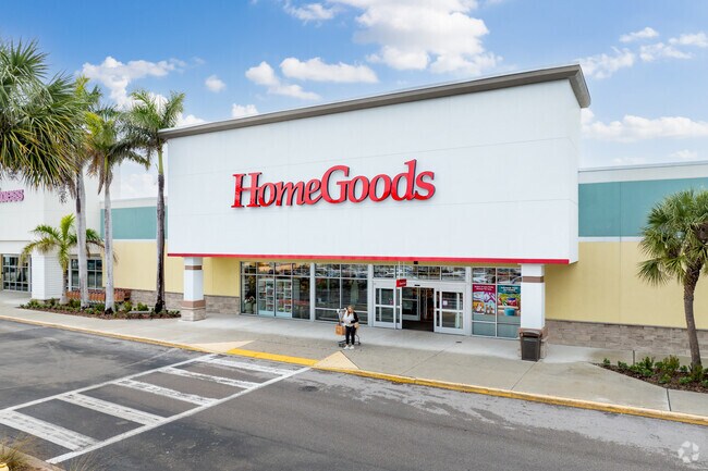 Home Goods & other large Box stores are just down the road from Winding Cypress on US-41.