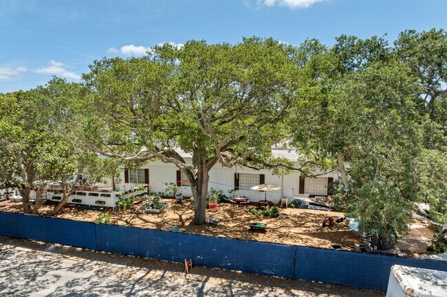 Cocoplum Nature School offers a modest playground for its students.