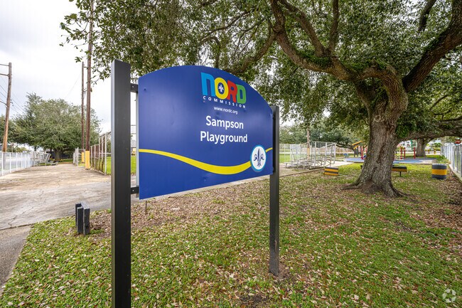 Sampson Playground is a large park with a lot to offer.