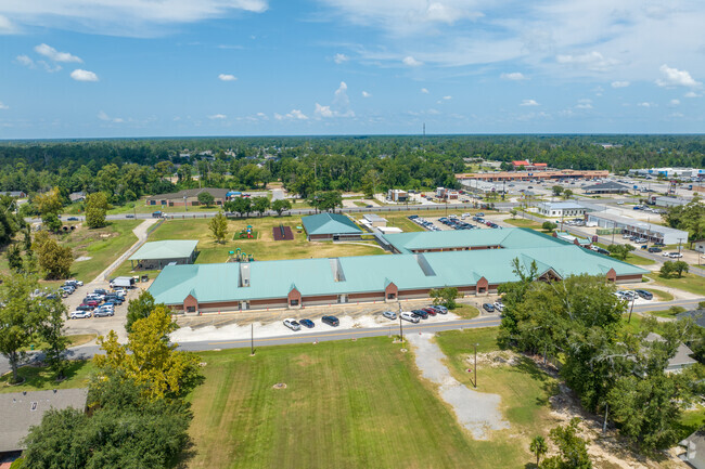Students can take advantage of numerous sports opportunities at Moss Bluff Elementary School.