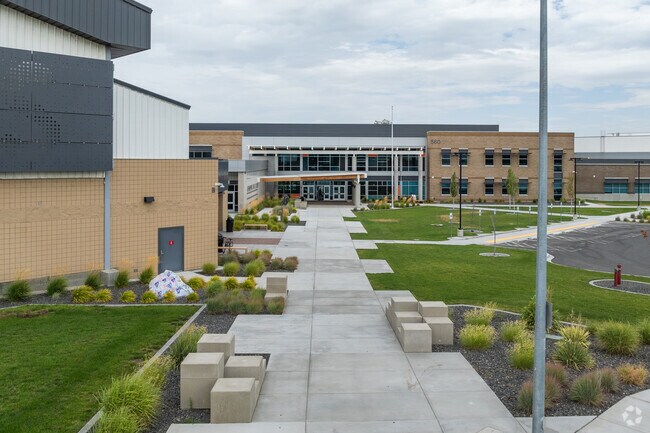 Kennewick High School serves the Kennewick City area.