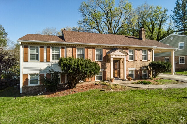 Colonial Revival is a popular architectural style for homes in Marlton.