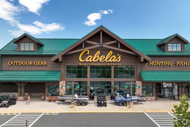 Cabela's is a convenient outdoor retailer for Bull Run Mountain Estates residents.