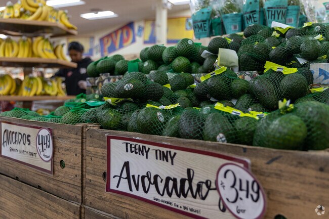 Fresh produce is available at Trader Joe's in Providence.