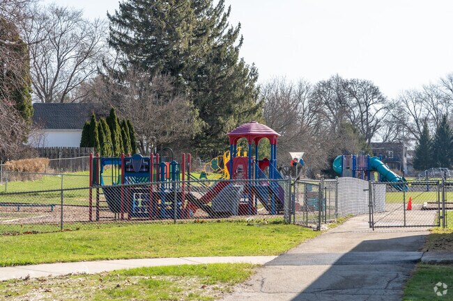 There is a great playground at Purdy Elementary School.
