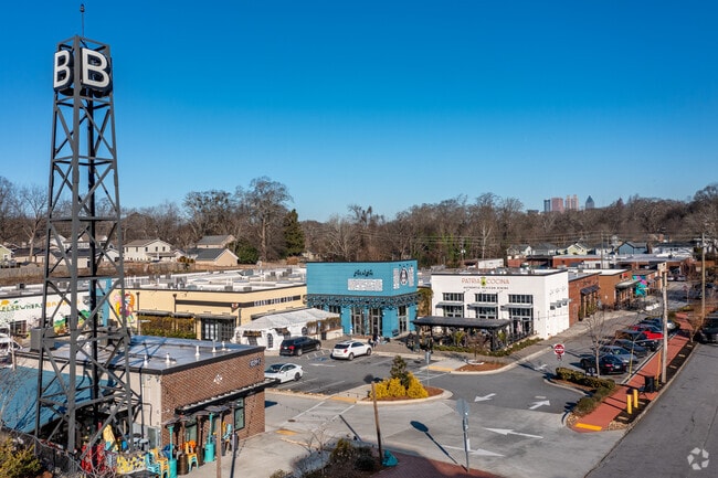 The Beacon retail district is a popular place to dine and shop in the Grant Park area.