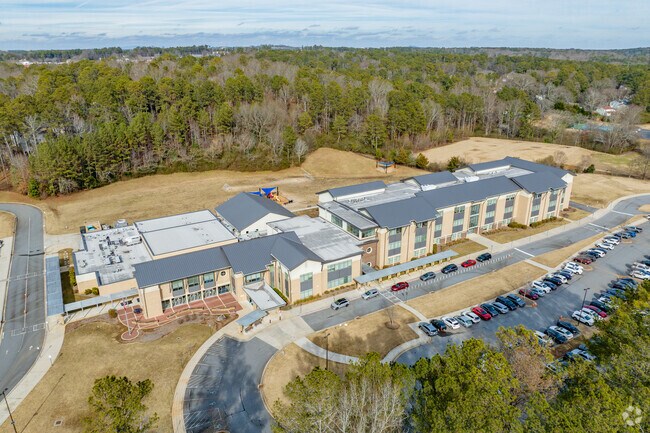 Esther Jackson Elementary School has about 520 students.