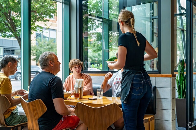 NorthStar Cafe in Short North is a casual restaurant that serves breakfast, lunch and dinner.