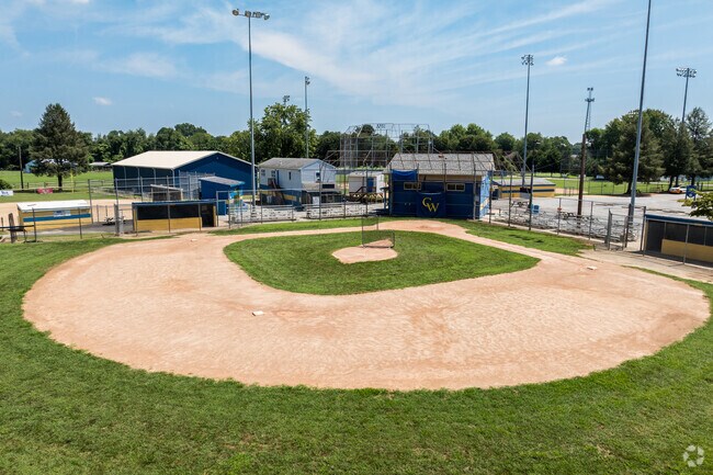 Camden-Wyoming Little League complex hosts local little-league baseball games, as well as community events.