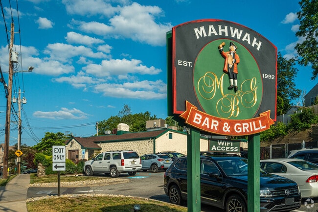 Have dinner or lunch at the popular Mahwah Bar and Grill.