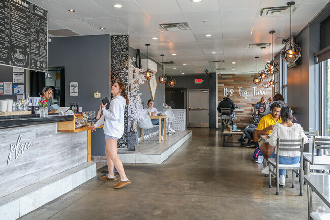Allendale students and residents can relax and enjoy a drink at Tea Time Cafe.