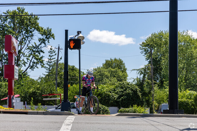 Georgian Heights is a great place for bikers to ride.