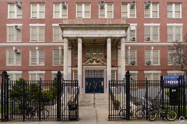 IS 220 John J. Pershing is part of the NYC public school system in Brooklyn.