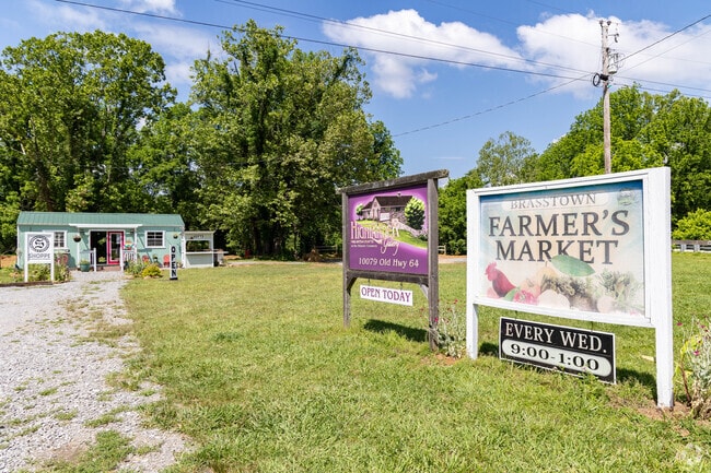 Brasstown Farmer's Market is open on Wednesday's from 9am to 1pm.