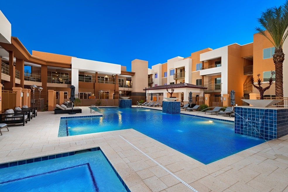 Pool at Dusk