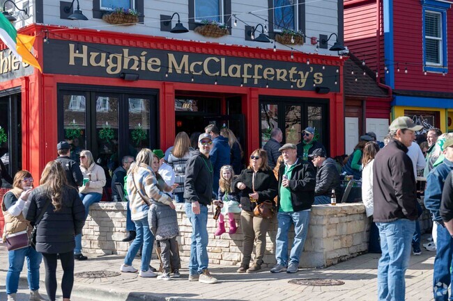 The St Patrick Day Parade is one of the many events held in downtown Lemont.