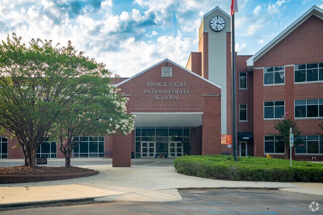 Brocks Gap Intermediate School in Hoover has a theme of exploration and adventure.